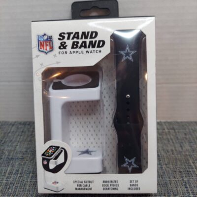 Apple Watch Stand & Band Dallas Cowboys NFL 38MM Or 42MM Bands Stand And