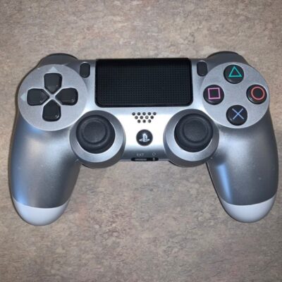 Silver PS4 Dualshock Controller