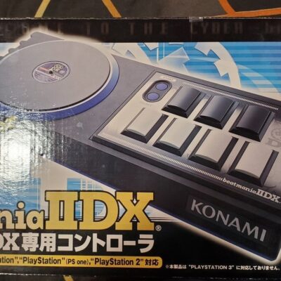 Beatmania IIDX 2DX Turntable Controller Konami Sony Playstation PS1/PS2