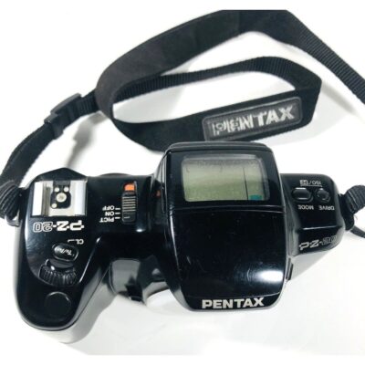 Pentax PZ-20 Auto Focus 35mm Film Camera body, cap & Strap, untested for parts