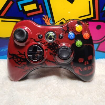 Official Microsoft Xbox 360 Red Gears of War 3 Controller.