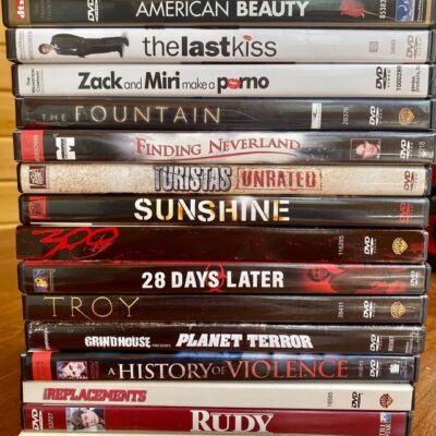 DVD movie lot