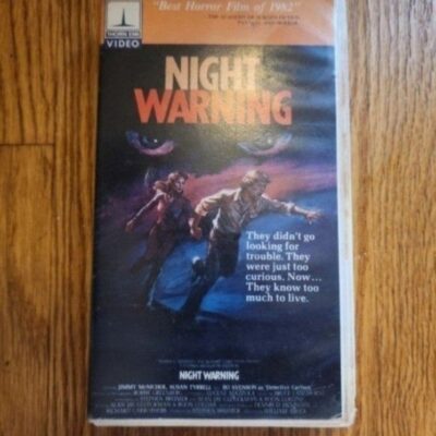 NIGHT WARNING VHS RARE