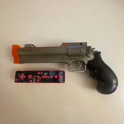 Resident Evil Magnum Pistol Gun Nintendo Wii Wiimote Controller Attachment