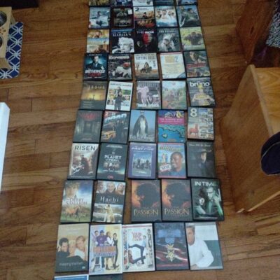 Lot of 47 dvds