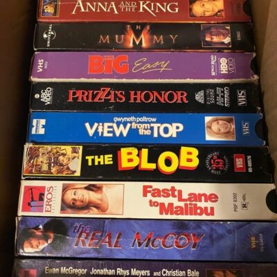 11 VHS Video Movie Bundle (Classic Movies)