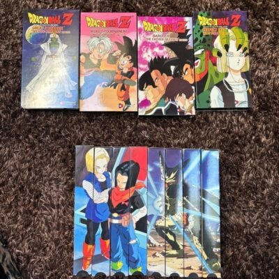 Uncut Dragonball Z VHS Lot of 12