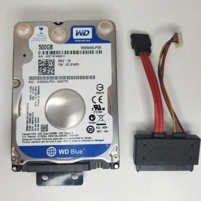 XBOX ONE X INTERNAL HARD DISK WESTERN DIGITAL 500GB REPLACEMENT SATA w CABLES