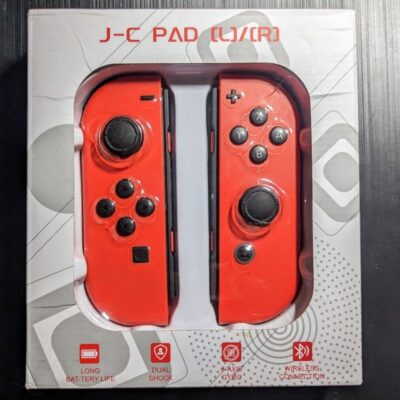 Red Joy-Con Controllers