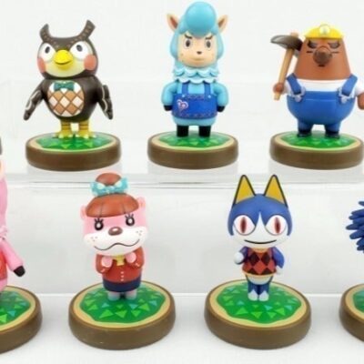 Lot of 8 Unused Unscanned Nintendo Animal Crossing Amiibos