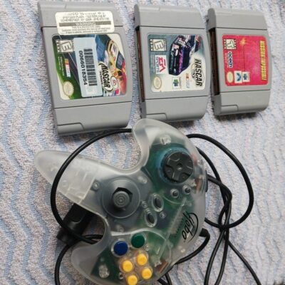 N64 game bundle and controller (parts)