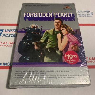 Forbidden Planet BETA 1956 Big Box Leslie Nielsen SEALED NEW MGM. Secure shippin