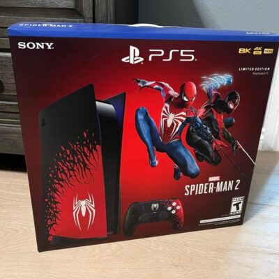 Limited Edition PS5 Spiderman Console Game Bundle