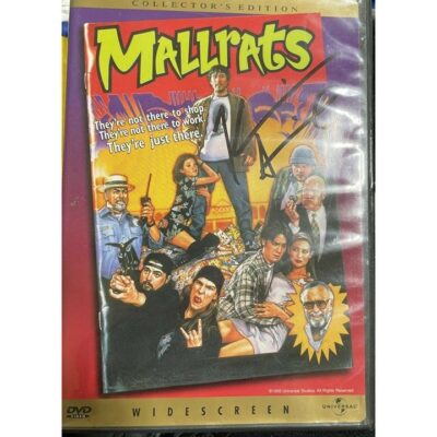 Mallrats DVD Cover Signed By Kevin Smith Silent Bob Autograph