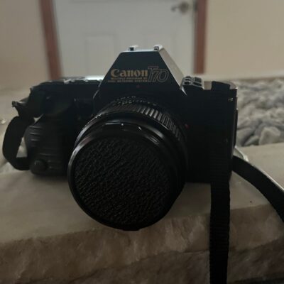 Canon t70 with 50mm lens