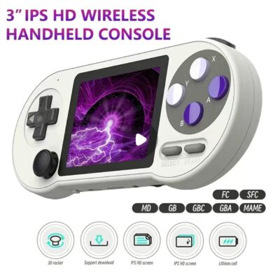 SF 2000 Handheld Gaming Consoles Built in 6000 Classic Game SNES NES Arcade Sega