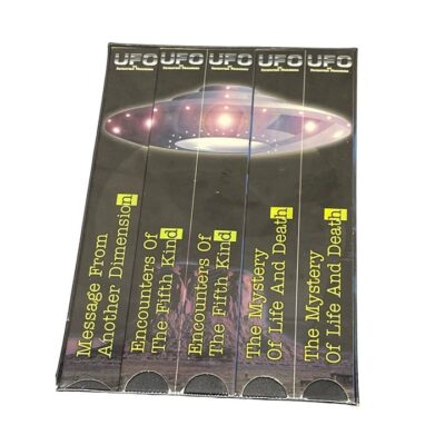 UFO and Paranormal Phenomena VHS 5 Tape Box Set 1996  Sci-Fi New Unopened Sealed