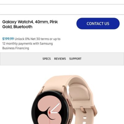 Samsung Galaxy Watch 4 40mm (WiFi)