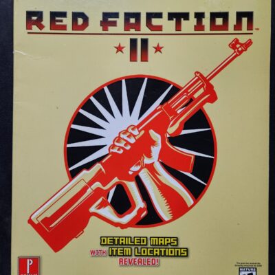 Prima’s Official Strategy Guide RED FACTION II Playstation 2/PS2