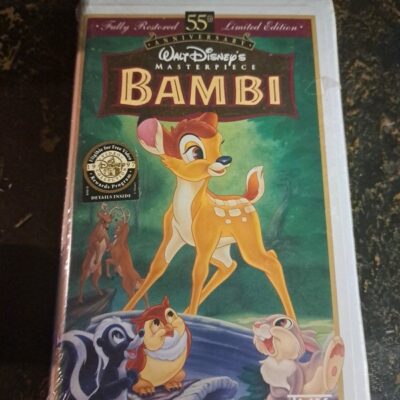 Disney VHS Bambi 55th Anniversary