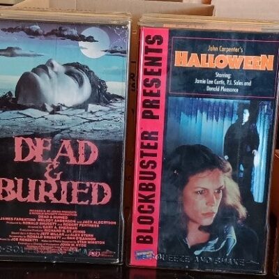 Rare horror vhs lot