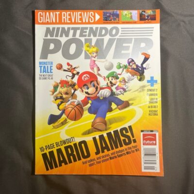 Nintendo Power Magazine # 263 Mario Jams, January 2011 Rare NewsStand Edition