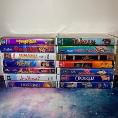 Disney VHS BUNDLE OF 14 VHS KIDS/FAMILY MOVIES