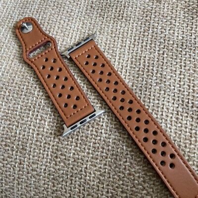 Only Band  – Leather Strap For Apple Watch Ultra Band 49mm 44mm 45mm 42mm