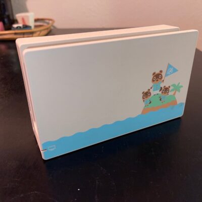 Nintendo Switch animal crossing edition dock