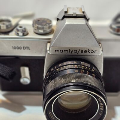 mamiya/sekor 1000 DTL with its standard AUTO mamiya/sekor Vintage Camera