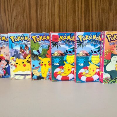 Vtg. Pokemon VHS Tapes (6)