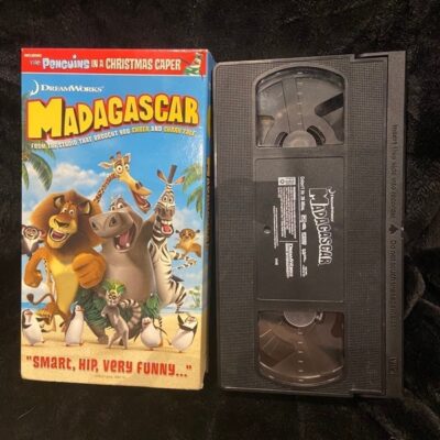 Madagascar VHS Dreamworks Ben Stiller Chris Rock