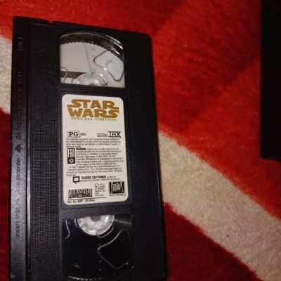 Rare star wars vhs tape film movie collection bundle lot of 7