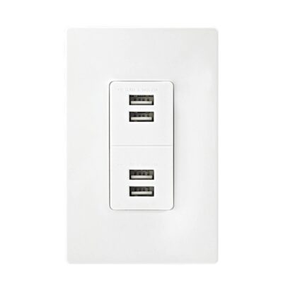 Eaton USB Multiport Charging Station 5.0 Amp 5V, White