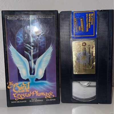 The bird with the crystal plumage vhs