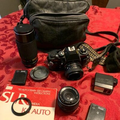 Sears KS auto 35mm film camera bundle