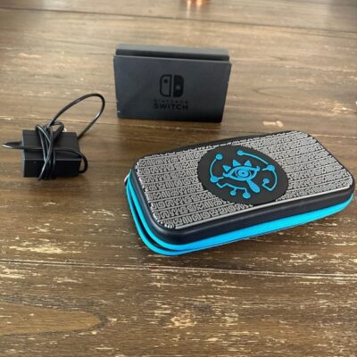 Nintendo Switch Dock set with Super fresh Zelda carry case