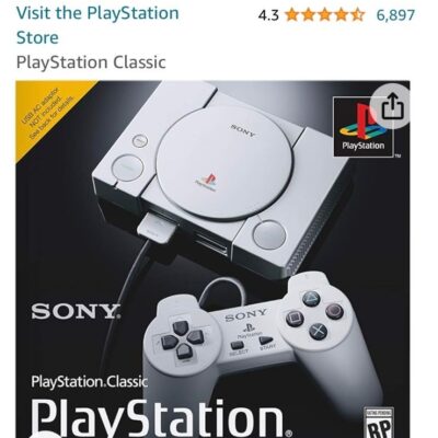 Playstation Classic Video Game Console & Expansion Pack