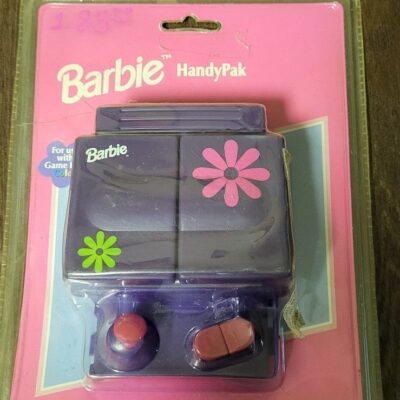 RARE Nintendo GameBoy HandyPak s3509 Handy Boy Barbie Speakers Light Joystick