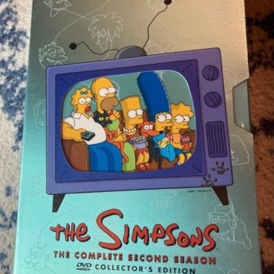 New The Simpsons Complete Second Season  (DVD Collectors Edition 2002) Sealed