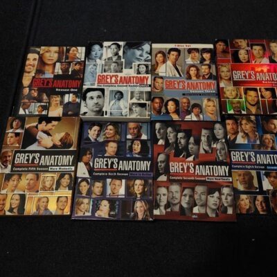 Grey’s Anatomy Seasons 1-8 DVD box set lot