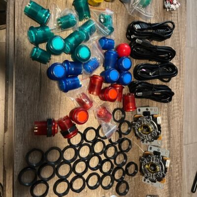 Spare parts DIY for Fosiya LED Arcade Kit Ellipse ball  Style Joystick U