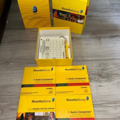 Rosetta Stone Level 1-4 Set Español Spanish brand new.