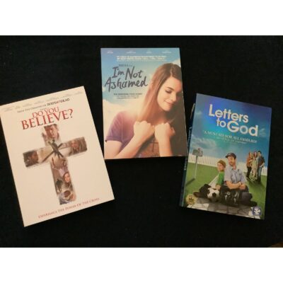 Letters to God  I’m Not Ashamed  Do You Believe 3 DVDs