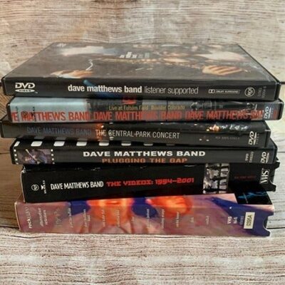 RARE Dave Matthews Band DVD/VHS Bundle DMB