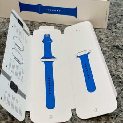 Apple Watch Sport Band Capri Blue 40mm