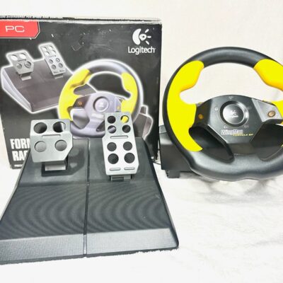 Logitech Formula GP Racing Wheel and Pedals With Box Gaming Steering Wheel Drive