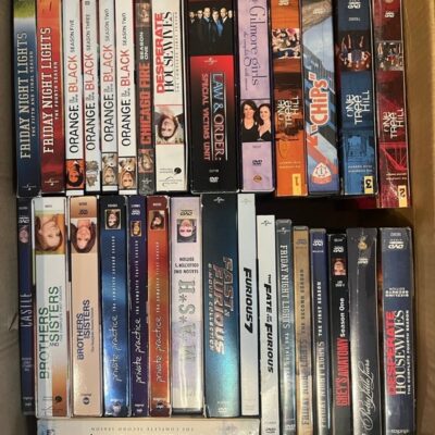 Lot of tv series seasons/DVDS
