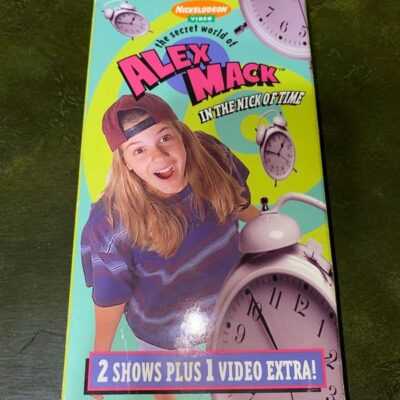 Alex Mack In The Nick Of Time VHS