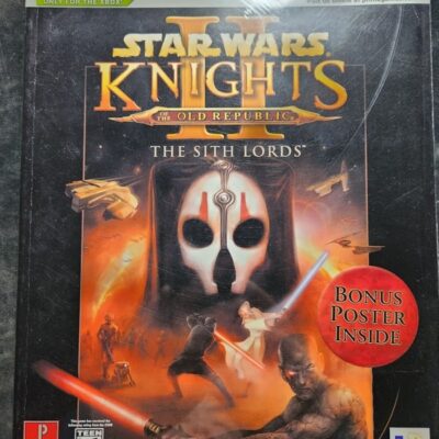 NEW Prima’s Strategy Guide STAR WARS KNIGHTS OF OLD REPUBLIC Microsoft XBOX